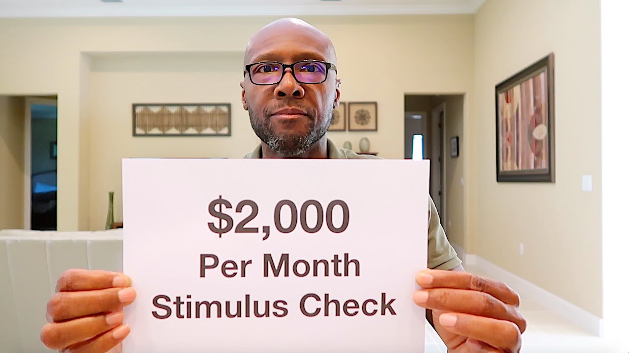 New $2,000/month Stimulus Check | Here's How We Get It - YouTube