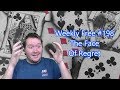 The Face Of Regret - Weekly Free #198 - Live Bridge Competition