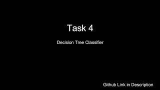 Decision Tree Classifier - Task 4 Spark Foundation Internship