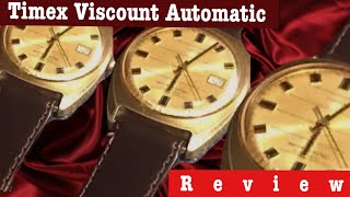 Vintage 1973 Timex Viscount Automatic Watch Review