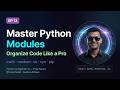 Stop Writing Messy Code! Master Python Modules & Libraries | CodeToAGI Episode 13