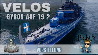 VELOS T9 DD - Wer braucht sie in WORLD OF WARSHIPS? [Gameplay] [Deutsch] [60fps]