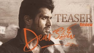 Dear Comrade Teaser Review | Vijay Deverakonda | Rashmika Mandanna | Justin Prabhakaran | Y5 Tv