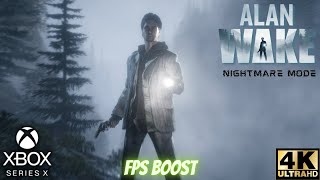 Alan Wake Nightmare Mode Walkthrough Gameplay Part 2 | Xbox Series X|S, Xbox 360 | 4K | FPS BOOST