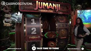 Jumanji The Bonus Level Live Teaser - Playtech | CasinoScout.nl