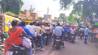 मुंगरा बादशाहपुर का रेलवे क्रॉसिंग || mugra baadshahpur ka railway crossing || Free mood vlogger