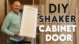 How To Easily Make Your Own Shaker Cabinet Doors - DIY Guide