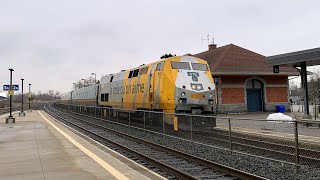 F40s and P42s, Wrapped and Unwrapped - A VIA Rail Compilation from Cobourg, Canada