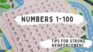 How to teach numbers 1-100 | Strong reinforcement tips for numbers | Number games | learn to count