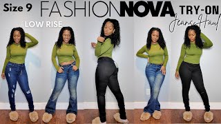 FASHION NOVA JEANS TRY-ON HAUL: for my thick girls, size 9-11, and curvy! Do they STRECTH?!