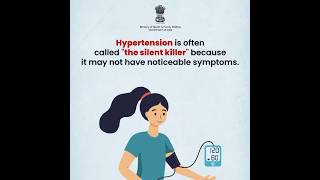 Hypertension is a silent threat.