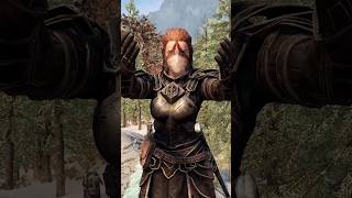 ЭБОНИТОВЫЙ ВОИН ЖЕНЩИНА?! #skyrim #tesfan #shorts