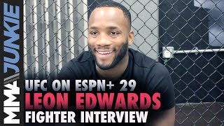 UFC on ESPN+ 29: Leon Edwards aiming for title shot after defeating Tyron Woodley in London