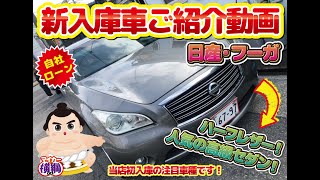 新入庫車紹介動画☆取り扱い初の人気高級セダン！フーガ入庫！