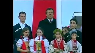 Old Georgian national anthem (Dideba) at Mikheil Saakashvili's inauguration, 2004