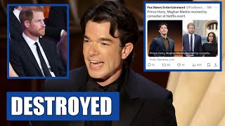 Harry \u0026 Meghan Completely HUMILIATED By Comedian John Mulaney At 2025 Netflix event