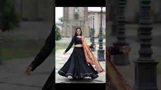 Black chaniya choli for navratri | garba choli designs for Navratri 2024 #navratri #trending