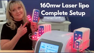 SLIM DOWN and LOSE INCHES!! | Laser lipo Complete Setup | Non-Surgical Laser Lipo Fat REMOVAL