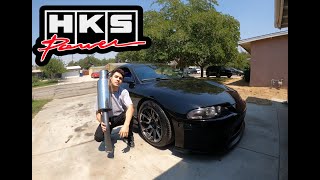 2G ECLIPSE GSX HKS EXHAUST!