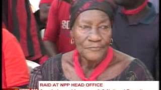 News360 - NPP blames Gov't and National security for raid at party's HQ -27/11/2015