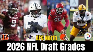 AFC North Grades: 2026 NFL Draft