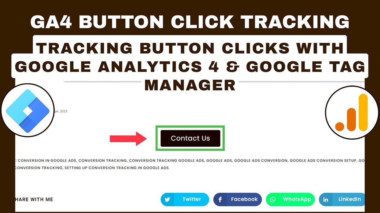 Tracking Button Link Clicks With Google Analytics 4 & Google Tag ...