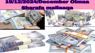 19/12/2024/December Olmaa Sharafa mallaaqa gabaa gurraachaa.