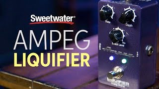 Ampeg Liquifier Analog Chorus Pedal Demo