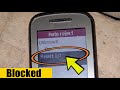 How to Add or Remove Blacklist Number Samsung Any Keypad Mobile |  b110e, e 1200, b310e, b313e,B350E