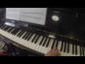 eb d major scale 2 octaves on piano right hand