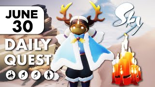 【 SKY: Children of the Light 光遇 】30/06/2021 - Daily Quest 每日任务 + Treasure Candles 大蜡烛