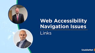 Screen Reader Navigation Issue: Links