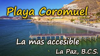 Playa El Coromuel. La Paz, BCS. Ideal para todos. ¿Qué hacer? 4K