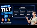 Build a 3D Tilt Card Effect Using HTML CSS & JavaScript 🔥