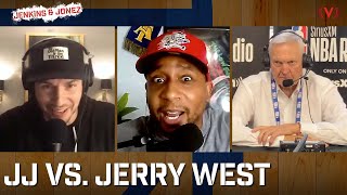 Why Jerry West would've "busted JJ Redick's ass" if they played in the same era | Jenkins & Jonez