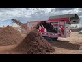 ecostar hextra mobile screener screening compost