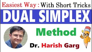 Dual Simplex Method of the LPP