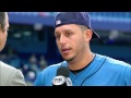 cws@tb cabrera discusses go ahead homer gets shower