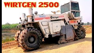 WIRTGEN 2500เจ้ายักษ์กัดถนน พาดู ห้องคอนโทรล รถรีไซคลิ่ง แบบใกล้ชิด