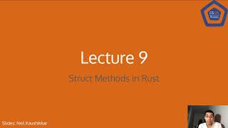 Structs and Method impl in Rust - CS 128 Honors Lecture 9