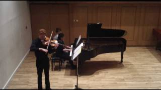 Enescu - Concertstuck for Viola and Piano - Michael McCaughley.MOV