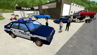 We have the worst police car ever | Farming Simulator 22