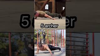 45 military push ups test! 🔥 #motivation