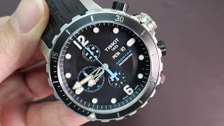 [Chris講錶] 48mm 🌊🌟海星: Tissot Seastar 機械計時 cal7750 @銀聯