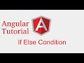 Angular 9 tutorial #7 if else condition (*ngIf)