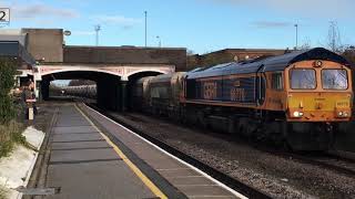 Burton-on-Trent Freight Variety 20/12/18 including 31/57/60/66/86/HST