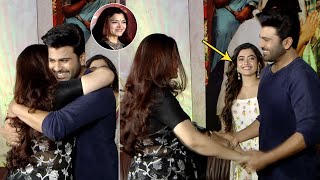 Rashmika Mandanna CUTE Reaction Towards Khushbu HUGS Sharwanand | Aadavallu Meeku Johaarlu | FL