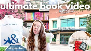 come book shopping, a book haul, reading booktok books, + a new fav series!! | ULTIMATE BOOK VIDEO