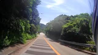 徳島ツーリング②　鳴門スカイライン～鳴門公園（渦の道）のバイク走行動画