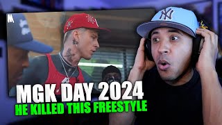 MGK Freestyle | MGK Day in Cleveland (Reaction)